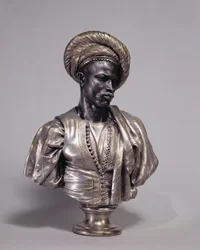 Un Sudanés con Traje Argelino